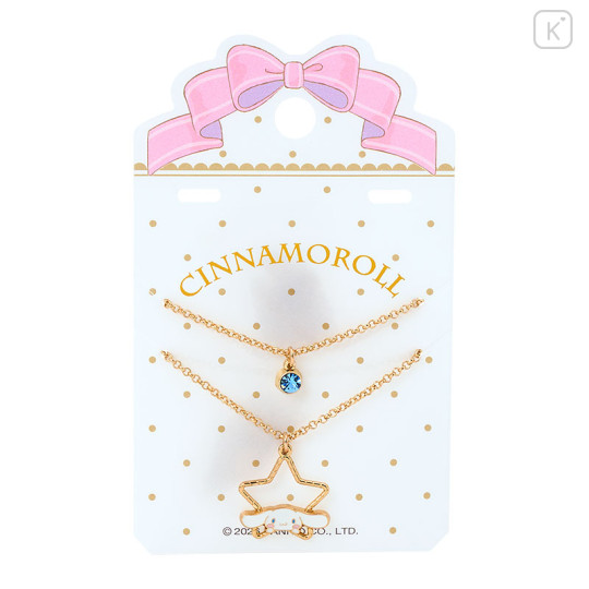Japan Sanrio Original Necklace Set - Cinnamoroll - 2