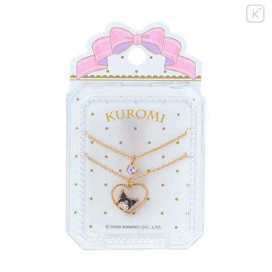 Japan Sanrio Original Necklace Set - Kuromi - 1