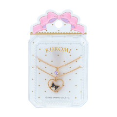 Japan Sanrio Original Necklace Set - Kuromi