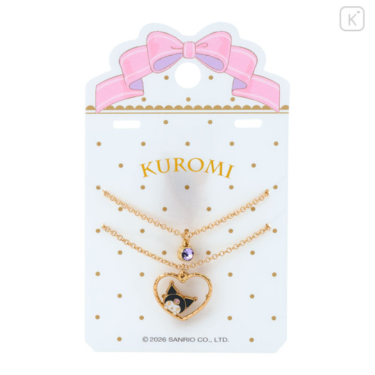 Japan Sanrio Original Necklace Set - Kuromi - 2