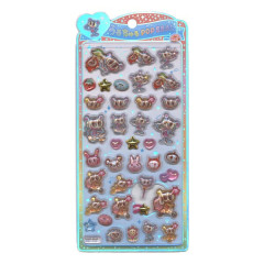 Japan Narumiya Characters Uruchuru Pop Seal - Angel Blue : B
