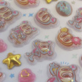 Japan Narumiya Characters Uruchuru Pop Seal - Angel Blue : B - 2