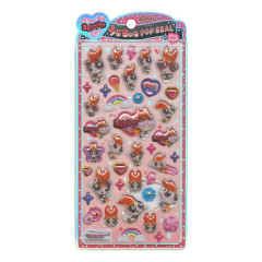 Japan The Powerpuff Girls Uruchuru Pop Seal - Blossom