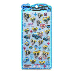 Japan The Powerpuff Girls Uruchuru Pop Seal - Bubbles