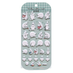 Japan Moomin Milky Mellow Seal - Moomintroll