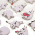 Japan Moomin Milky Mellow Seal - Moomintroll - 2