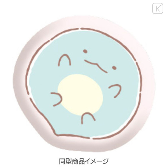 Japan San-X FuniFuni Puffy Squishy Sticker - Sumikko Gurashi : Raccoon Tanuki Round Restaurant B - 2