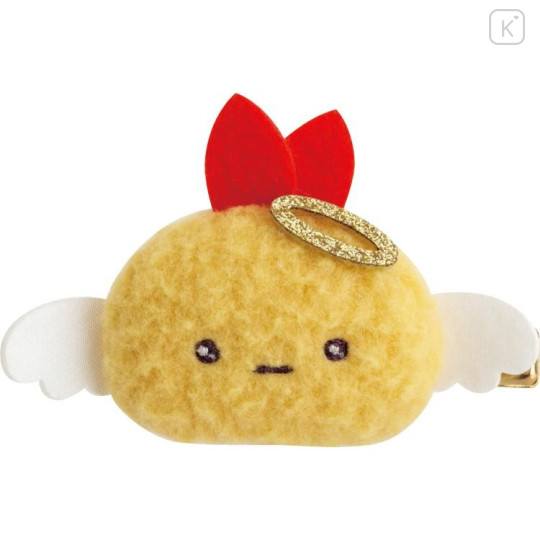 Japan San-X Secret Plush Hair Clip - Sumikko Gurashi : Angel and Devil's Tail Shrimp Blind Box - 4