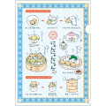 Japan San-X A4 Clear Folder - Nyan Nyan Nyanko : San-X Universe Dim Sum - 1