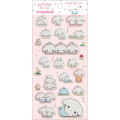 Japan San-X FuniFuni Puffy Squishy Sticker - Buru Buru Dog : San-X Universe - 1
