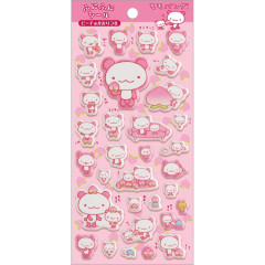 Japan San-X FuniFuni Puffy Squishy Sticker - San-X Universe Momo Panda