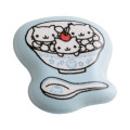 Japan San-X FuniFuni Puffy Squishy Sticker - Nyan Nyan Nyanko : San-X Universe Dim Sum - 2