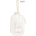 Japan San-X Plush Clear Pouch - Sugarcocomuu : Sugarcocomuu's Holiday Ivory - 2