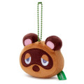 Japan Animal Crossing Plush Keychain - Mocchi-Mocchi-GameStyle Tom Nook Face - 2