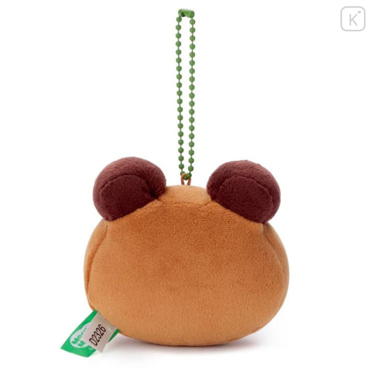 Japan Animal Crossing Plush Keychain - Mocchi-Mocchi-GameStyle Tom Nook Face - 4
