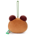 Japan Animal Crossing Plush Keychain - Mocchi-Mocchi-GameStyle Tom Nook Face - 4