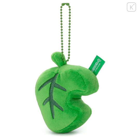 Japan Animal Crossing Plush Keychain - Mocchi-Mocchi-GameStyle Leaf Face - 2