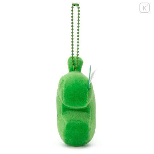 Japan Animal Crossing Plush Keychain - Mocchi-Mocchi-GameStyle Leaf Face - 3
