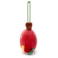 Japan Animal Crossing Plush Keychain - Mocchi-Mocchi-GameStyle Apple Face - 3