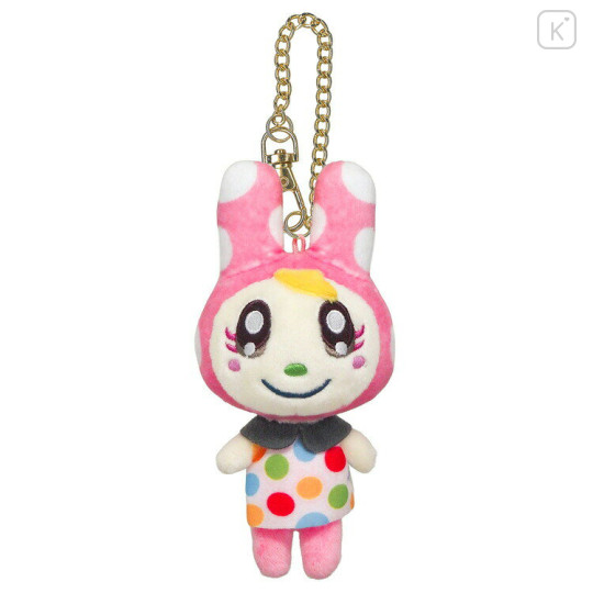 Japan Animal Crossing Plush Keychain - All Star Collection Chrissy Rabbit - 1