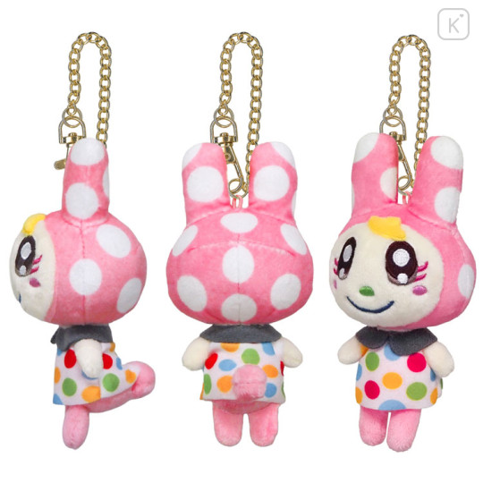Japan Animal Crossing Plush Keychain - All Star Collection Chrissy Rabbit - 2