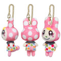Japan Animal Crossing Plush Keychain - All Star Collection Chrissy Rabbit - 2