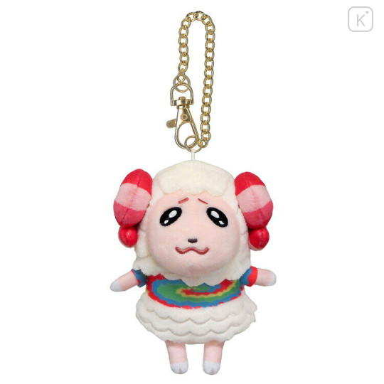 Japan Animal Crossing Plush Keychain - All Star Collection Dom Chachamaru Sheep - 1