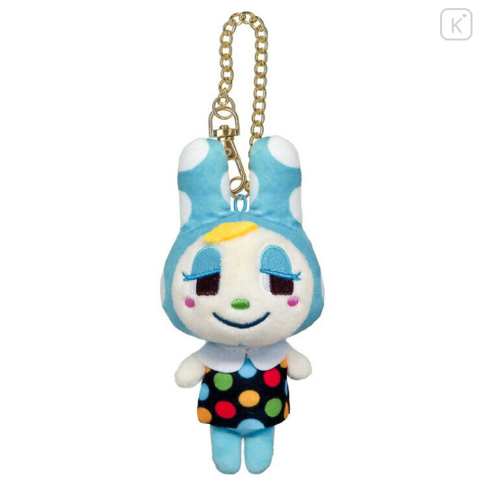 Japan Animal Crossing Plush Keychain - All Star Collection Francine Rabbit - 1