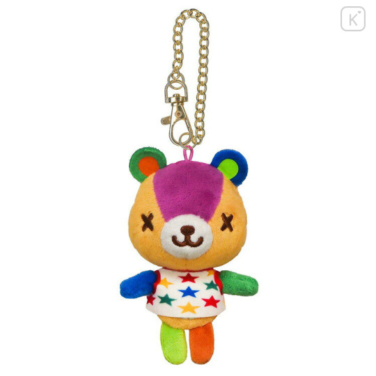 Japan Animal Crossing Plush Keychain - All Star Collection Bear Stitches - 1