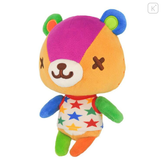 Japan Animal Crossing Plush Toy (S) - All Star Collection Bear Stitches - 4