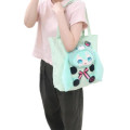 Japan Hatsune Miku Tote Bag - Turquoise Bear Costume Eye-Up - 5