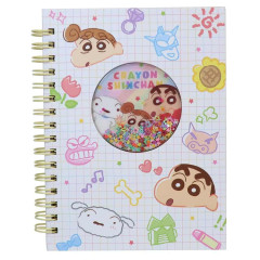 Japan Crayon Shin-chan Sticker Book - Shinnosuke Nohara & Shiro : Sister