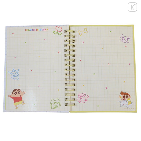 Japan Crayon Shin-chan Sticker Book - Shinnosuke Nohara & Shiro : Sister - 3