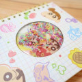 Japan Crayon Shin-chan Sticker Book - Shinnosuke Nohara & Shiro : Sister - 4