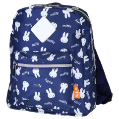 Japan Miffy Baby Backpack - Miffy : Navy White Face