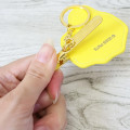 Japan Peanuts Embroidery Keychain Bag Charm & Clip - Woodstock : Face - 3