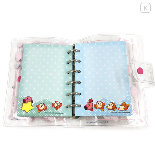 Japan Kirby 6 Hole Sticker Binder - Kirby : Fruits Pink - 3