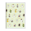 Japan Moomin A6 Monthly Schedule Book - Moomin : Characters Green 2027 - 1