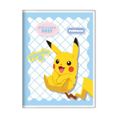 Japan Moomin A6 Monthly Schedule Book - Pikachu : Happy Blue 2027