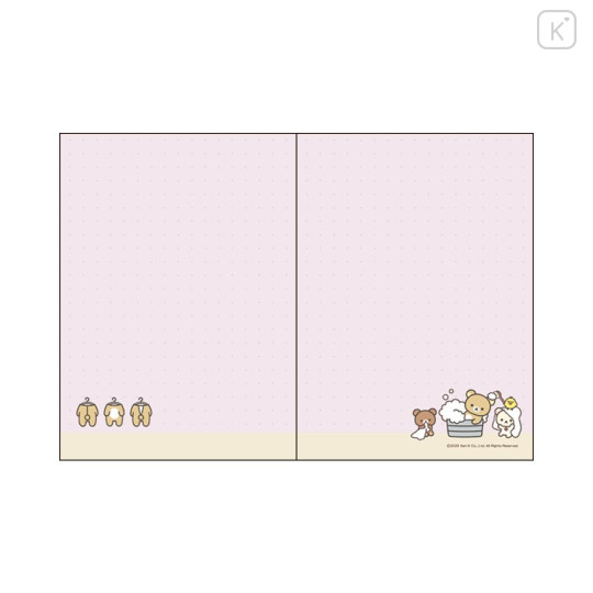 Japan San-X A6 Monthly Schedule Book - Korilakkuma : Face 2027 - 3
