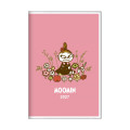 Japan Moomin B7 Monthly Schedule Book - Little My : Flower 2027 - 1