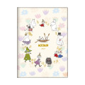 Japan Moomin B6 Monthly Schedule Book - Moomin : Characters Flower 2027 - 1