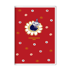 Japan Moomin B6 Planner Monthly & Weekly Schedule Book - Little My : Flower Red 2027