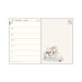 Japan Disney B6 Planner Monthly & Weekly Schedule Book - Piglet & Pooh : Orange Tree 2027 - 3