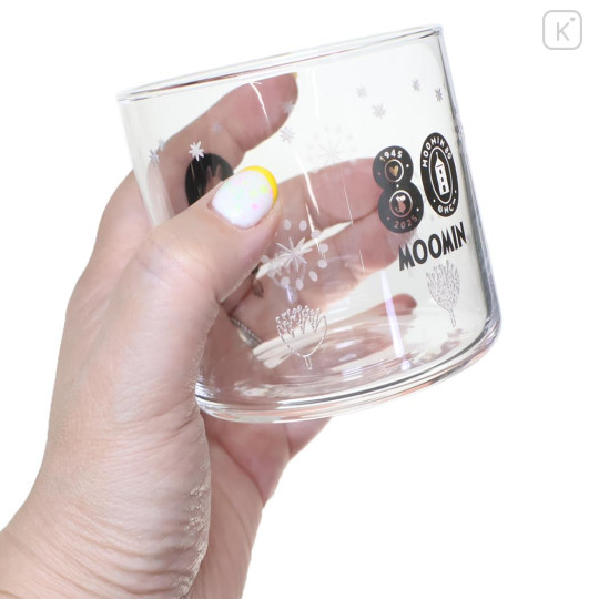 Japan Moomin Glass Tumbler - Moomintroll : 80th Anniversary The door is always open - 2