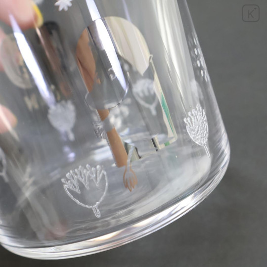 Japan Moomin Glass Tumbler - Moomintroll : 80th Anniversary The door is always open - 3