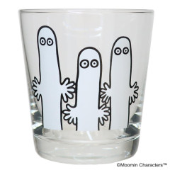 Japan Moomin Glass Tumbler - Hattifatteners : Pop Up