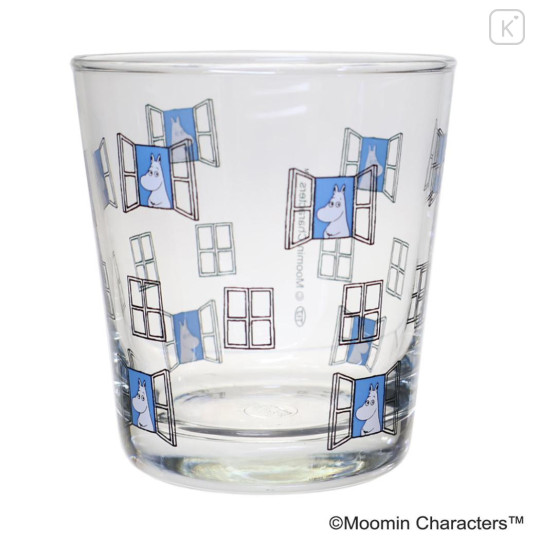 Japan Moomin Glass Tumbler - Moomintroll : Simple - 1