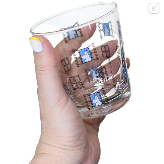 Japan Moomin Glass Tumbler - Moomintroll : Simple - 2