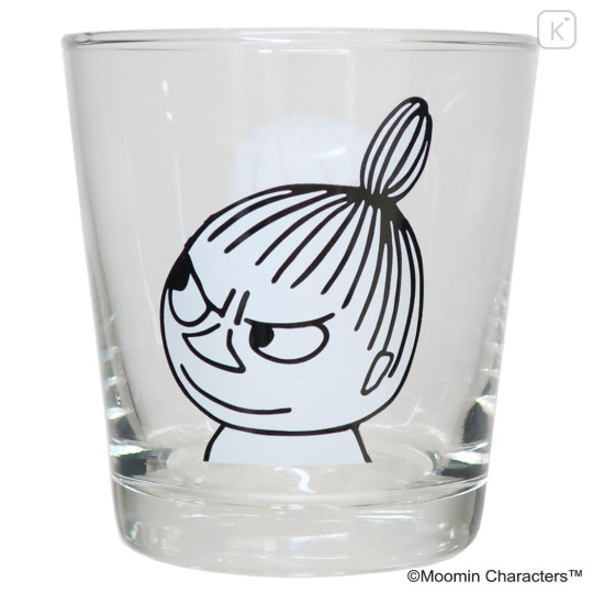 Japan Moomin Glass Tumbler - Little My : Pop Up - 1